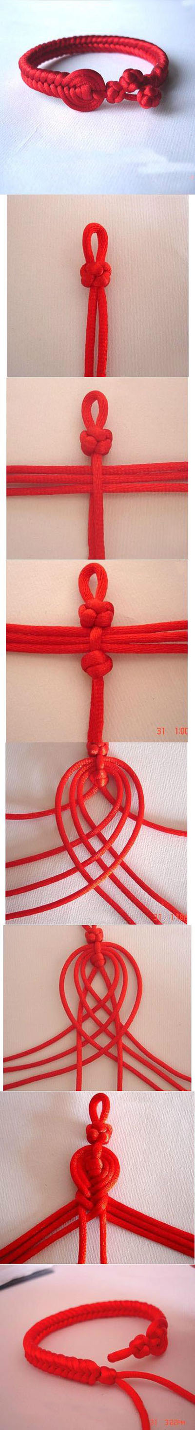 Beautiful Red Bracelet | Best DIY Ideas